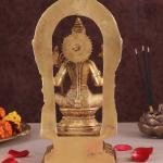 Goddess Rajarajeshwari Lalita Devi Brass Idol | 10" Sacred Art | 2.67kg Divine Masterpiece | Supreme Mother Grace | Jaipurio